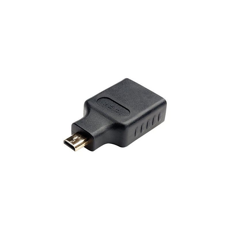 Tripp Lite P142-000-MICRO Micro HDMI to HDMI Adapter Converter, Black80 image 1