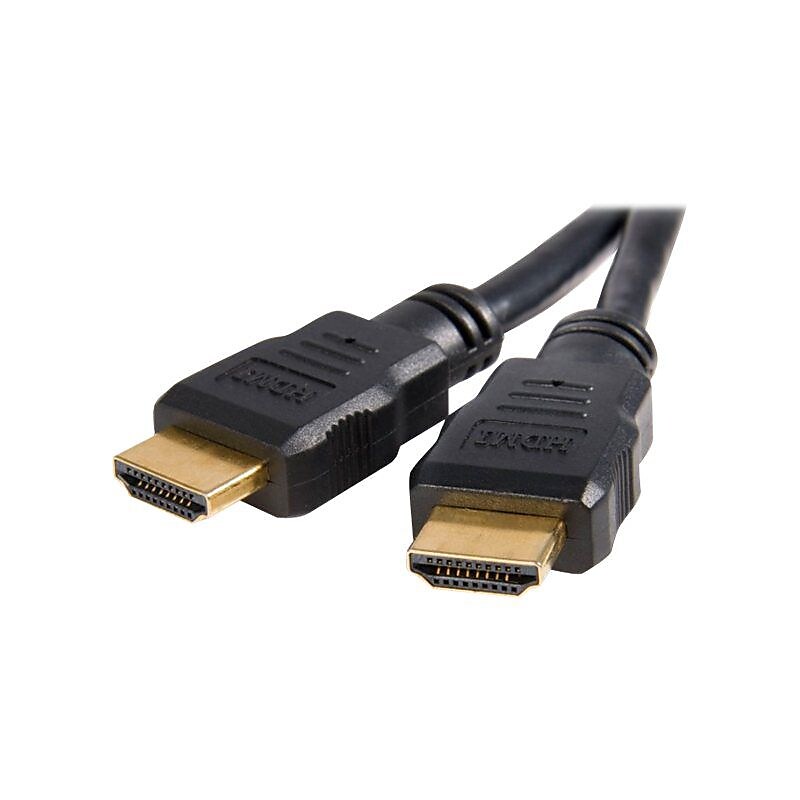 StarTech 1' HDMI Audio/Video Cable, Black (HDMM30CM) image 1