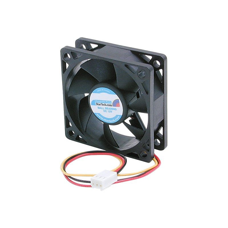 StarTech 60mm Ball Bearing Computer Case Fan With TX3 Connector, 4500 RPM (495708) image 1