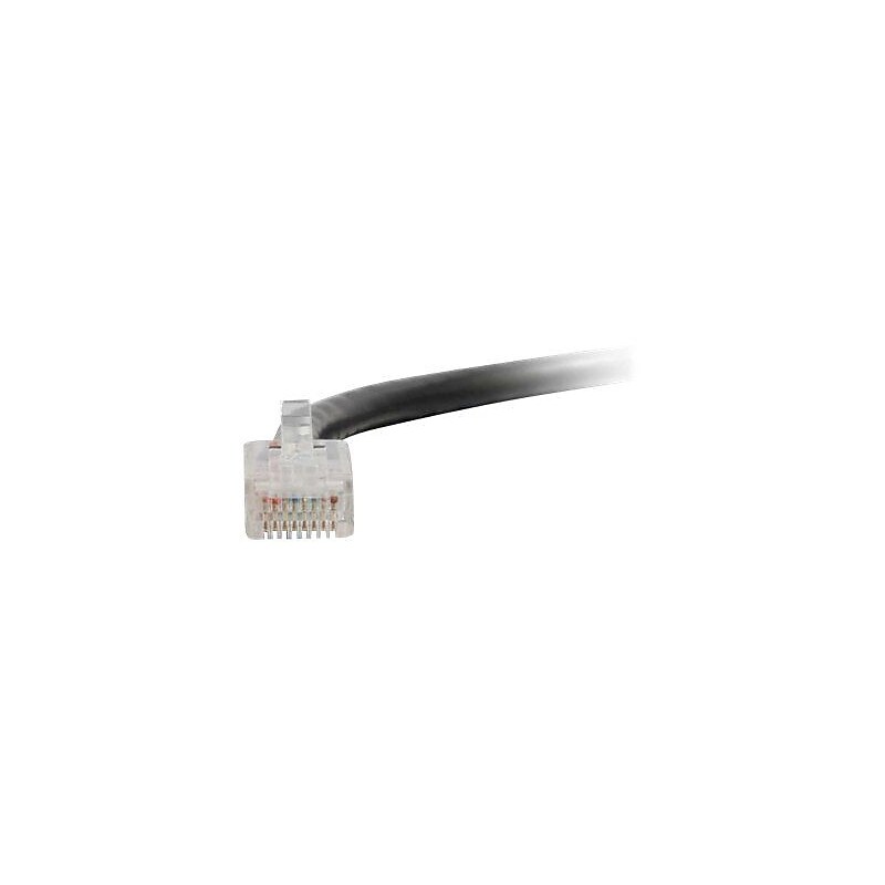 C2G 1' Cat5E Non-Booted Unshielded (Utp) Network Patch Cable, Black (26374) image 1