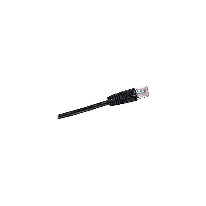 CAT6/CAT5e/Network Patch Cable, 25ft., Black image 1