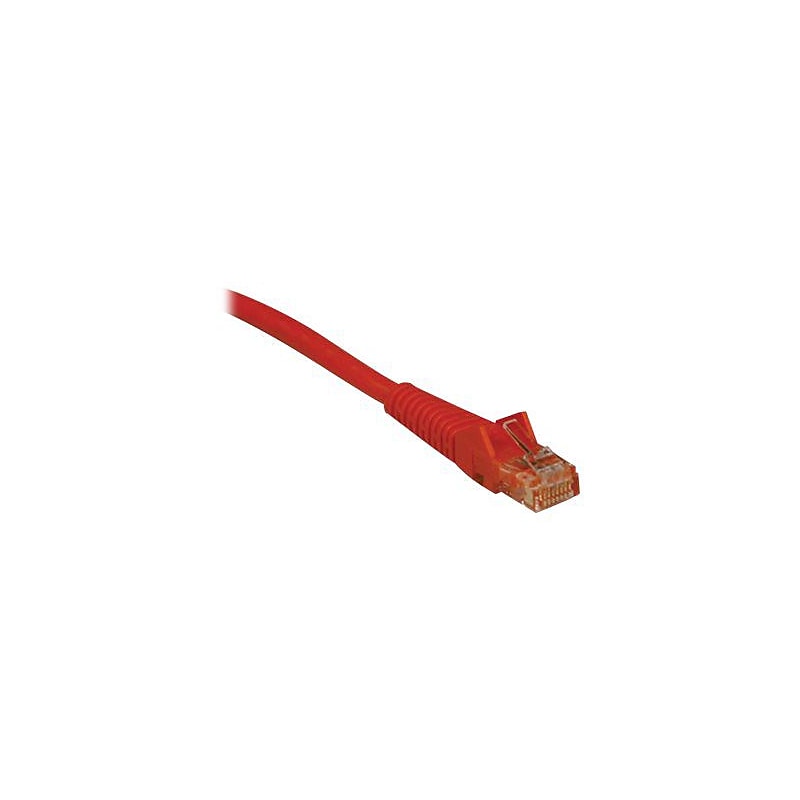 Tripp Lite N201-003-OR 3' CAT-6 Snagless Patch Cable, Orange4 image 1