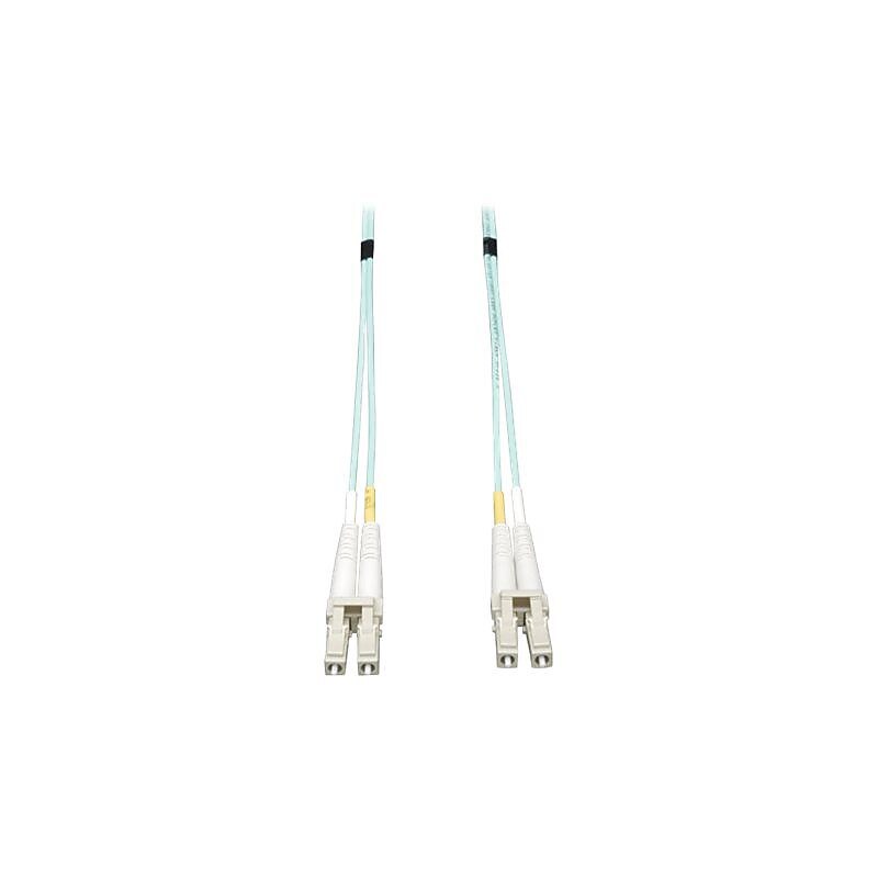 Tripp Lite 6' Fiber Optic LCM/LCM Duplex Patch Cable, Aqua50 image 1