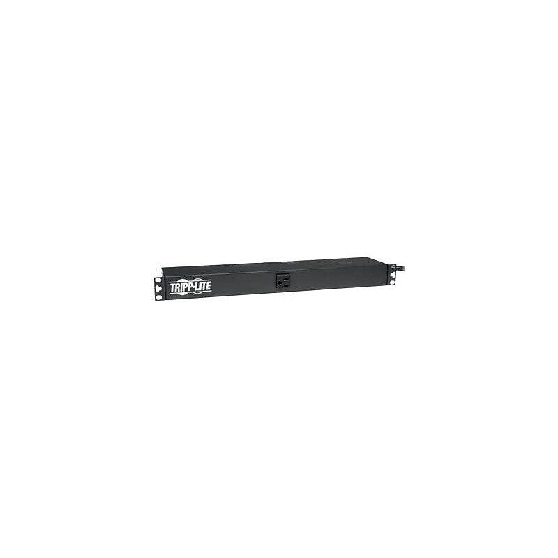 Tripp Lite Single-Phase Basic Power Distribution Unit, 13-Outlet, 1U Rack Mount, Black (PDU1220) image 1