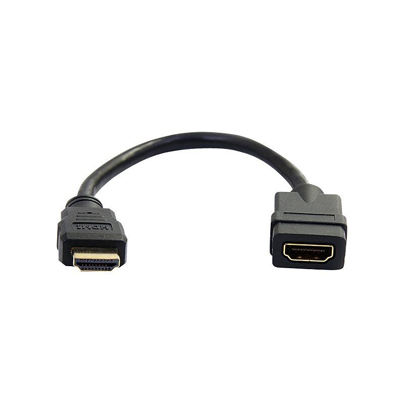 StarTech HDMIEXTAA6IN High Speed HDMI Port Saver Cable, 6"(L) image 1