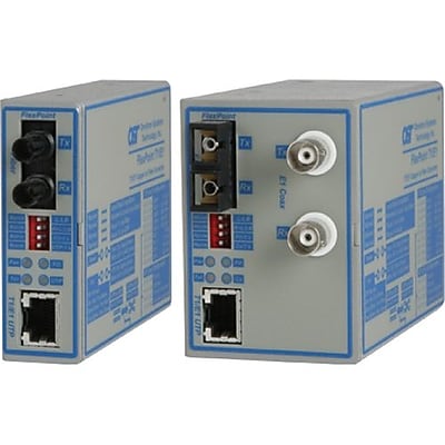 2-Pack Gigabit Media Converter - Dual SC Fiber To RJ45 Ethernet, Multi-Mode, Up To 2km, 1310nm