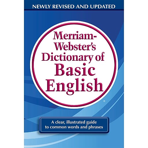 Merriam Webster's Dictionary of Basic English, Paperback