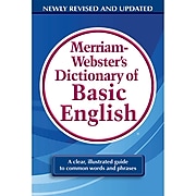 Merriam Webster's Dictionary of Basic English, Paperback (9780877797319)