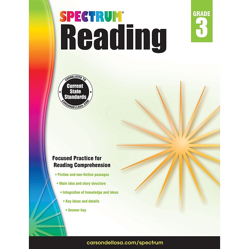 Spectrum Reading Workbook (Grade 3) image 1