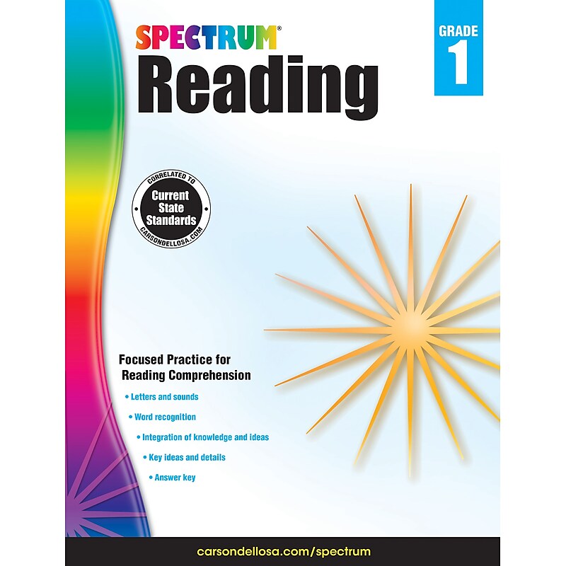 Spectrum Reading Workbook (Grade 1) image 1