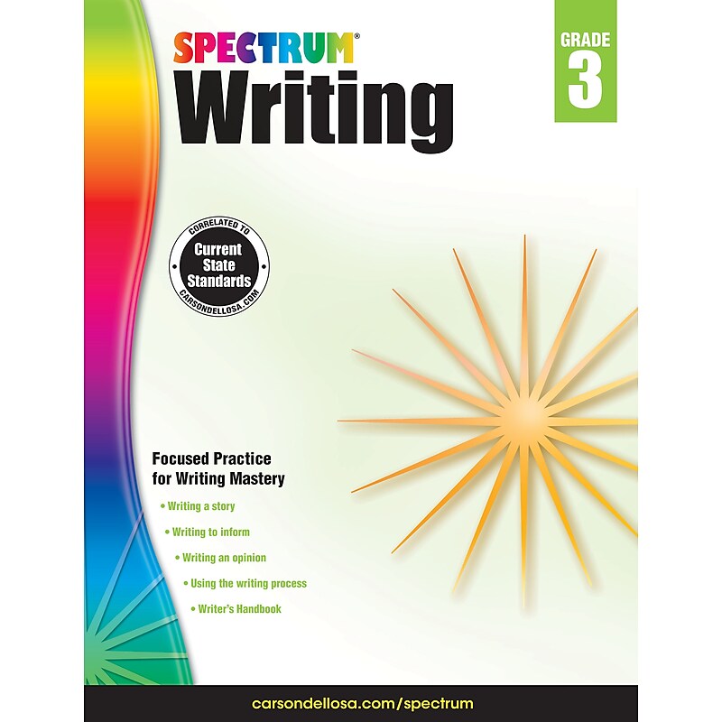 Spectrum Writing (Grade 3) image 1