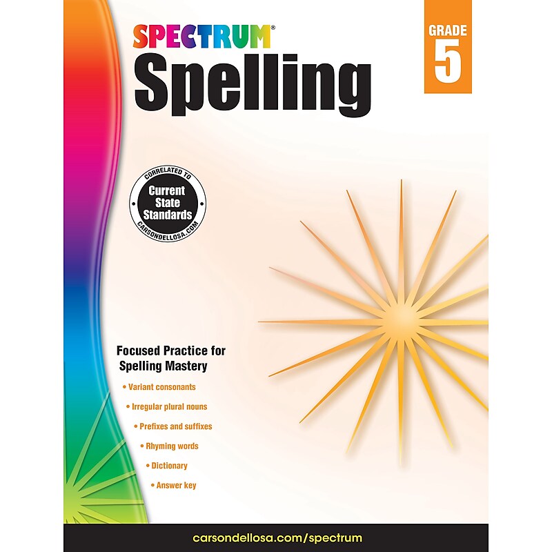 Spectrum Spelling (Grade 5) image 1