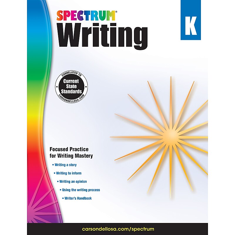 Spectrum Writing (Grade K) image 1