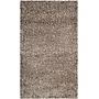 Safavieh Milan Shag 3' x 5' Rectangle Indoor Area Rug, Machine Made, Polypropylene, Grey (SG180-8080-3)~#|#~m001418784_sc7