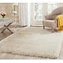 Safavieh Arctic Shag 8' x 10' Rectangle Indoor Area Rug, Tufted, Polyester, Light Beige (SG270V-810)~#|#~m001418875_sc7
