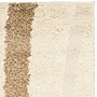 Safavieh Willow Shag 2'2" x 7' Runner Indoor Area Rug, Machine Made, Polypropylene, Cream/Dark Brown (SG451-1128-27)~#|#~m001418882_sc7