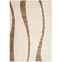 Safavieh Willow Shag 5'3" x 7'6" Rectangle Indoor Area Rug, Machine Made, Polypropylene, Cream/Dark Brown (SG451-1128-5)~#|#~m001418888_sc7