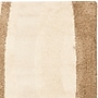 Safavieh Willow Shag 6'7" x 6'7" Square Indoor Area Rug, Machine Made, Polypropylene, Cream/Dark Brown (SG451-1128-7SQ)~#|#~m001418898_sc7