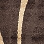 Safavieh Willow Shag 5'3" x 7'6"' Rectangle Indoor Area Rug, Machine Made, Polypropylene, Dark Brown/Beige (SG451-2813-5)~#|#~m001418907_sc7