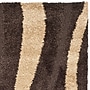Safavieh Willow Shag 8'6" x 12' Rectangle Indoor Area Rug, Machine Made, Polypropylene, Dark Brown/Beige (SG451-2813-9)~#|#~m001418908_sc7