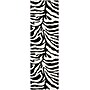 Safavieh Zebra Shag 2'3"' x 7' Runner Indoor Area Rug, Machine Made, Polypropylene, Ivory/Black (SG452-1290-27)~#|#~m001418917_sc7