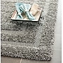 Safavieh Shadow Box Shag 3'3" x 5'3" Rectangle Indoor Area Rug, Machine Made, Polypropylene, Grey (SG454-8080-3)~#|#~m001418961_sc7