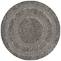 Safavieh Shadow Box Shag 6'7" Round Indoor Area Rug, Machine Made, Polypropylene, Grey (SG454-8080-7R)~#|#~m001418966_sc7