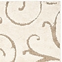 Safavieh Florida Sydney Shag 9'6" x 13' Rectangle Indoor Area Rug, Machine Made, Polypropylene, Cream/Beige (SG455-1113-10)~#|#~m001418975_sc7