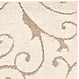 Safavieh Florida Sydney Shag 3'3" x 5'3" Rectangle Indoor Area Rug, Machine Made, Polypropylene, Cream/Beige (SG455-1113-3)~#|#~m001418979_sc7