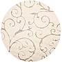 Safavieh Florida Sydney Shag 5' Round Indoor Area Rug, Machine Made, Polypropylene, Cream/Beige (SG455-1113-5R)~#|#~m001418982_sc7