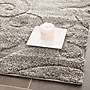 Safavieh Florida Sydney Shag 2'2" x 11' Runner Indoor Area Rug, Machine Made, Polypropylene, Grey (SG455-8013-211)~#|#~m001418992_sc7