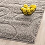 Safavieh Florida Sydney Shag 8' x 10' Rectangle Indoor Area Rug, Machine Made, Polypropylene, Grey (SG455-8013-8)~#|#~m001418998_sc7