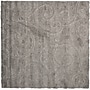 Safavieh Florida Sydney Shag 6'7" x 6'7" Square Indoor Area Rug, Machine Made, Polypropylene, Grey (SG455-8013-7SQ)~#|#~m001419003_sc7