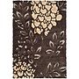 Safavieh Florida Ruby Shag 4' x 6' Rectangle Indoor Area Rug, Machine Made, Polypropylene, Dark Brown/Grey (SG456-2880-4)~#|#~m001419004_sc7