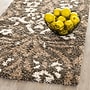 Safavieh Florida Veronica Shag 2'2" x 7' Runner Indoor Area Rug, Machine Made, Polypropylene, Smoke/Beige (SG457-7913-27)~#|#~m001419031_sc7