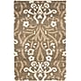 Safavieh Florida Veronica Shag 3'3" x 5'3" Rectangle Indoor Area Rug, Machine Made, Polypropylene, Smoke/Beige (SG457-7913-3)~#|#~m001419032_sc7