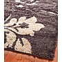 Safavieh Florida Megan Shag 5'3" x 7'6"' Rectangle Indoor Area Rug, Machine Made, Polypropylene, Dark Brown/Smoke (SG458-2879-5)~#|#~m001419042_sc7