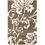 Safavieh Florida Megan Shag 4' x 6' Rectangle Indoor Area Rug, Machine Made, Polypropylene, Smoke/Beige (SG458-7913-4)~#|#~m001419043_sc7