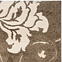 Safavieh Florida Megan Shag 4' x 6' Rectangle Indoor Area Rug, Machine Made, Polypropylene, Smoke/Beige (SG458-7913-4)~#|#~m001419045_sc7