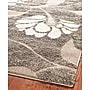 Safavieh Florida Lindsay Shag 8'6" x 12' Rectangle Indoor Area Rug, Machine Made, Polypropylene, Smoke/Beige (SG459-7913-9)~#|#~m001419070_sc7