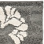 Safavieh Florida Lindsay Shag 4' x 6' Rectangle Indoor Area Rug, Machine Made, Polypropylene, Grey/Beige (SG459-8013-4)~#|#~m001419077_sc7