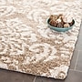 Safavieh Florida Kelly Shag 8' x 10' Rectangle Indoor Area Rug, Machine Made, Polypropylene, Beige/Cream (SG460-1311-8)~#|#~m001419085_sc7