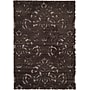Safavieh Florida Kelly Shag 4' x 6' Rectangle Indoor Area Rug, Machine Made, Polypropylene, Dark Brown/Smoke (SG460-2879-4)~#|#~m001419090_sc7