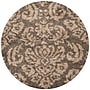 Safavieh Florida Kelly Shag 4' Round Indoor Area Rug, Machine Made, Polypropylene, Smoke/Beige (SG460-7913-4R)~#|#~m001419097_sc7