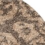 Safavieh Florida Kelly Shag 4' Round Indoor Area Rug, Machine Made, Polypropylene, Smoke/Beige (SG460-7913-4R)~#|#~m001419099_sc7