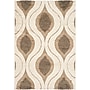 Safavieh Florida Joss Shag 5'3" x 7'6" Rectangle Indoor Area Rug, Machine Made, Polypropylene, Cream/Smoke (SG461-1179-5)~#|#~m001419117_sc7