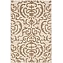 Safavieh Florida Holly Shag 4' x 6' Rectangle Indoor Area Rug, Machine Made, Polypropylene, Cream/Beige (SG462-1113-4)~#|#~m001419128_sc7