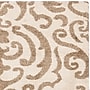 Safavieh Florida Holly Shag 5' x 5' Square Indoor Area Rug, Machine Made, Polypropylene, Cream/Beige (SG462-1113-5SQ)~#|#~m001419138_sc7
