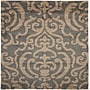 Safavieh Florida Holly Shag 6'7" x 6'7" Square Indoor Area Rug, Machine Made, Polypropylene, Grey/Beige (SG462-8013-7SQ)~#|#~m001419150_sc7