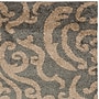 Safavieh Florida Holly Shag 6'7" x 6'7" Square Indoor Area Rug, Machine Made, Polypropylene, Grey/Beige (SG462-8013-7SQ)~#|#~m001419152_sc7